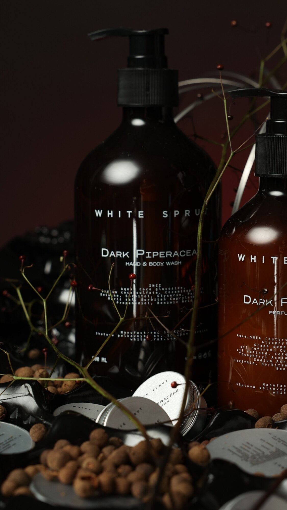 DARK PIPERACEAE Hand & Body лінійка — набір, White Sprut