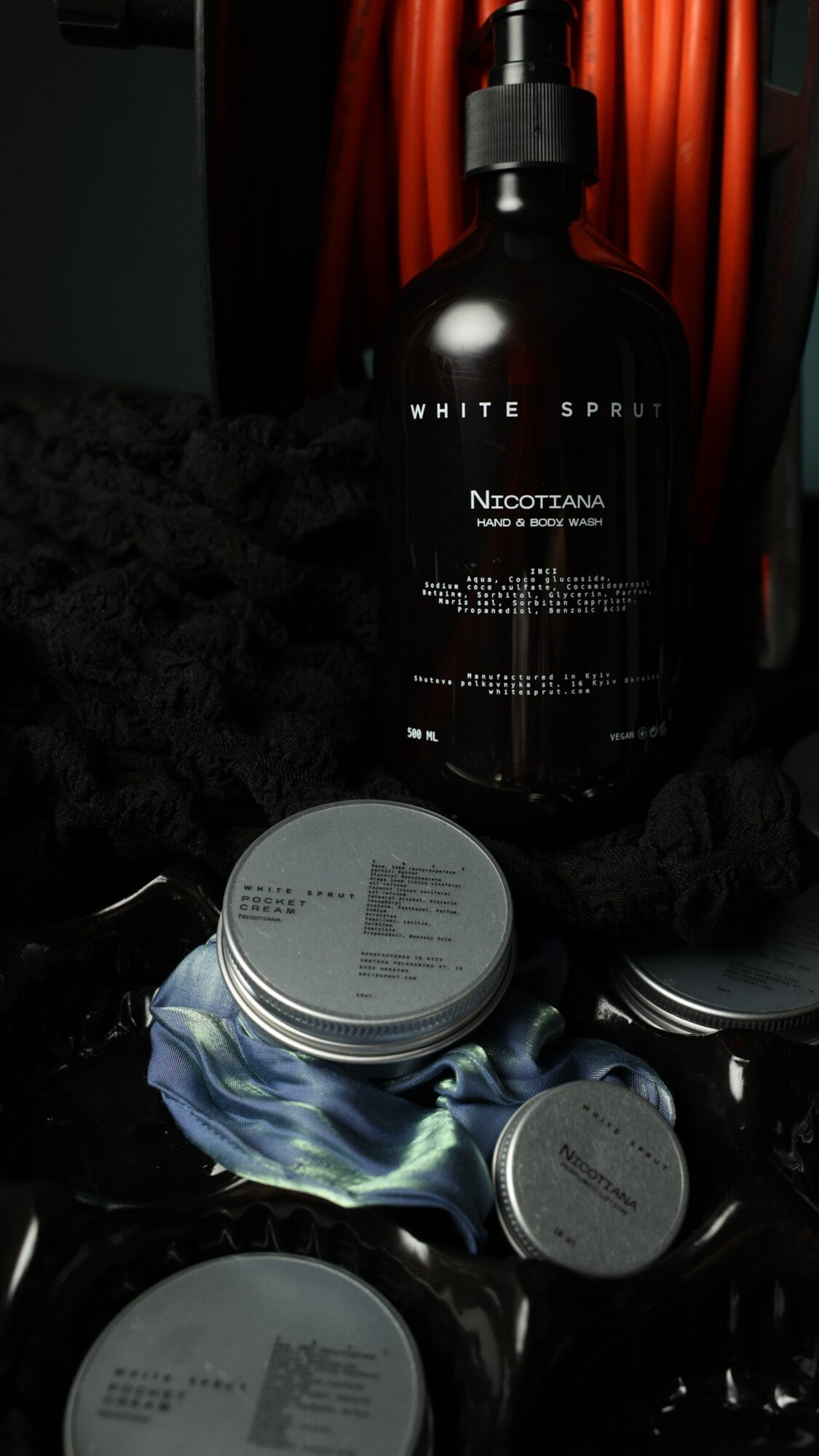 NICOTIANA Hand & Body лінійка — набір, White Sprut