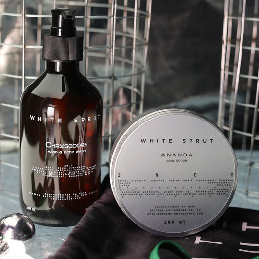 Hand & Body Wash + ANANDA Body Scrub